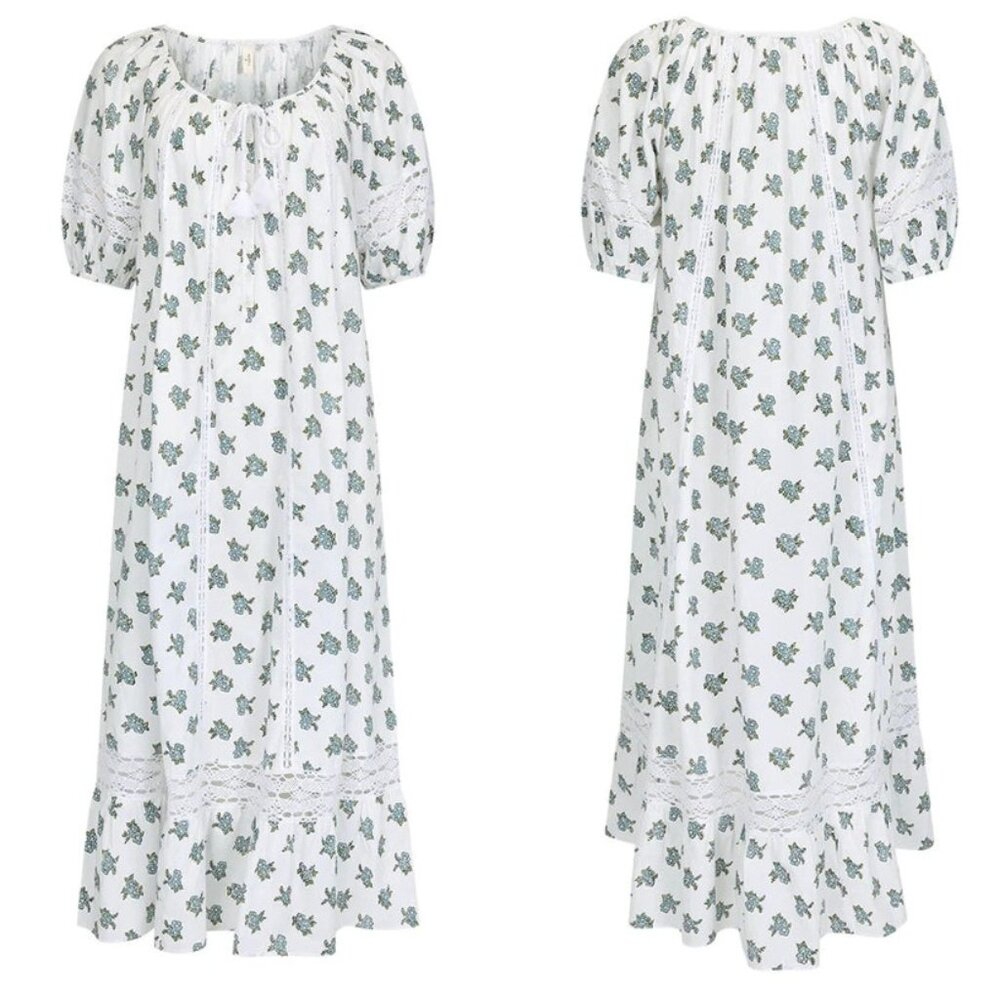 Spell Fable Block Printed Midi Dress - Picture 4 of 8